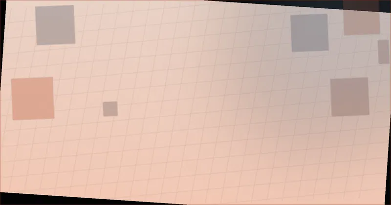 Illustration of a player leaping through a platformer level