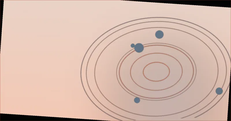 orbit pattern illustration for a research verification article