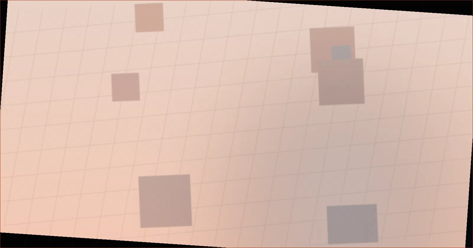 Illustration of a glowing checkpoint marker along a path in a video game level