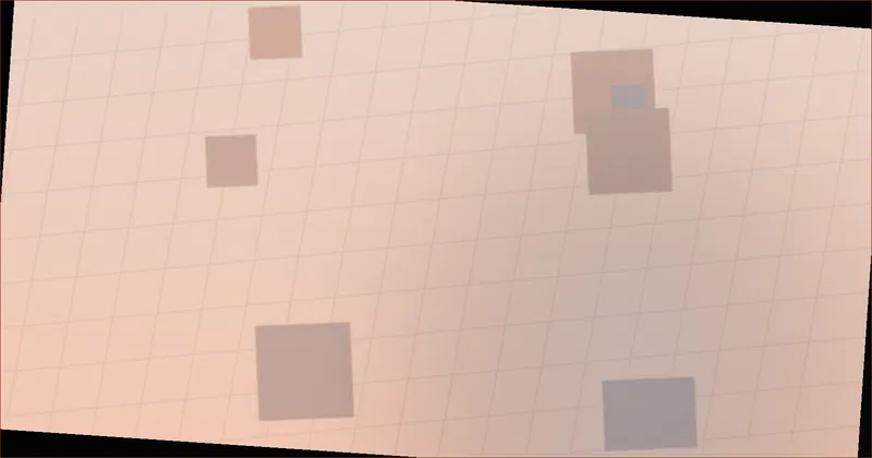 Illustration of a glowing checkpoint marker along a path in a video game level