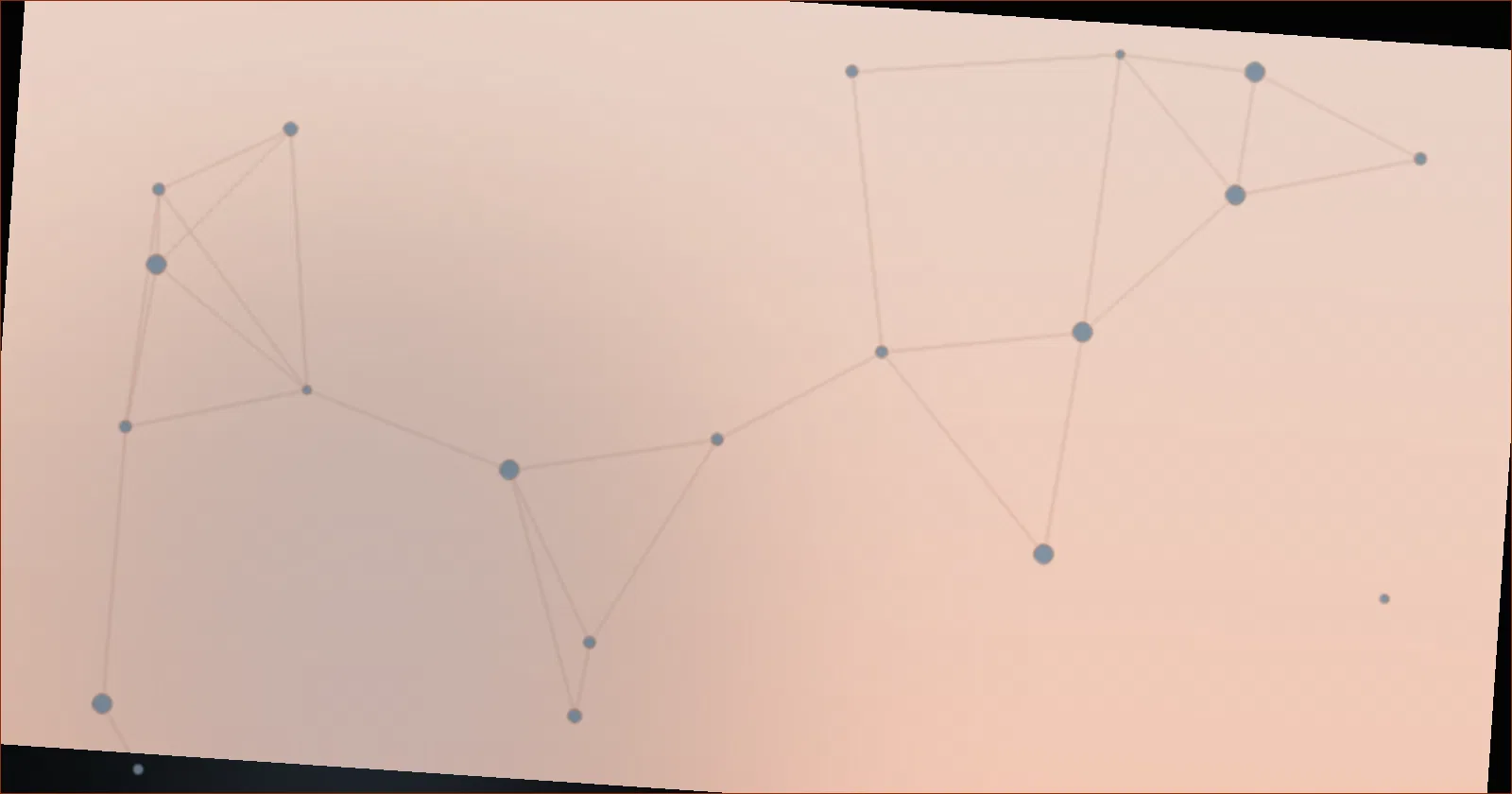 constellation pattern illustration for an accountability community article