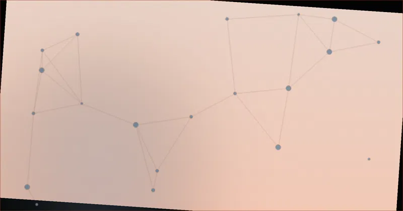 constellation pattern illustration for an accountability community article