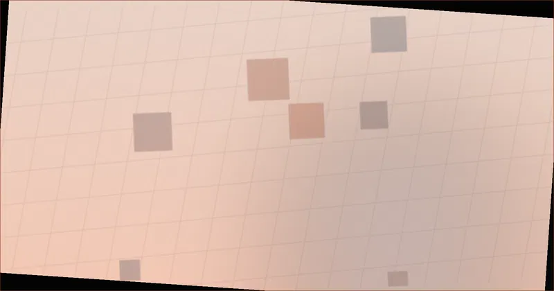 Illustration of a lone warrior facing a towering boss in a dark world